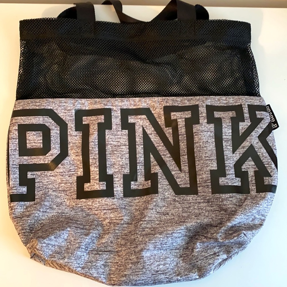 PINK Victoria’s Secret | Gray & Black Bag